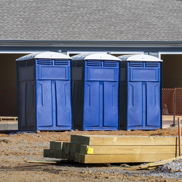 what is the cost difference between standard and deluxe porta potty rentals in New Berlin